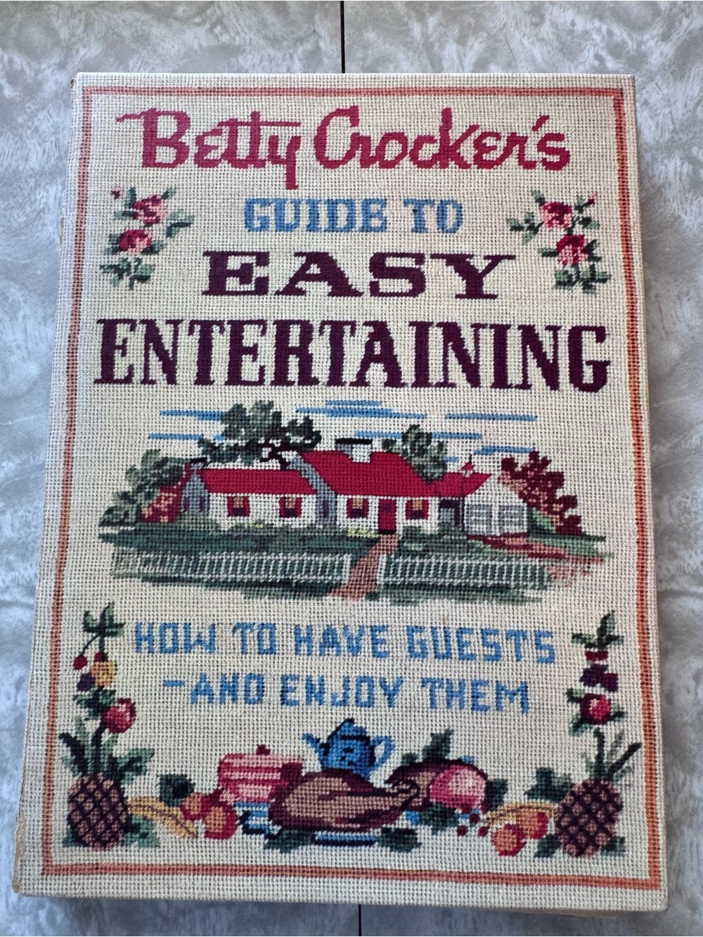 Betty Crocker ‘Guide to Easy Entertaining’ Cookbook VINTAGE 1959